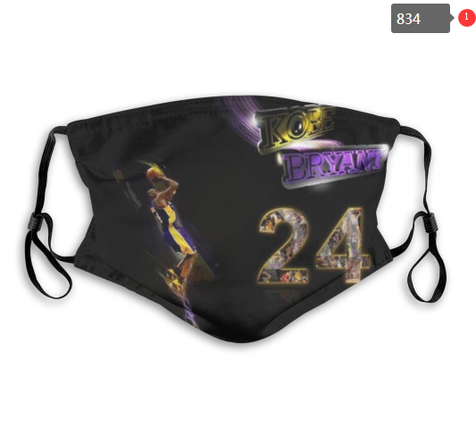 NBA Los Angeles Lakers #44 Dust mask with filter->nba dust mask->Sports Accessory
